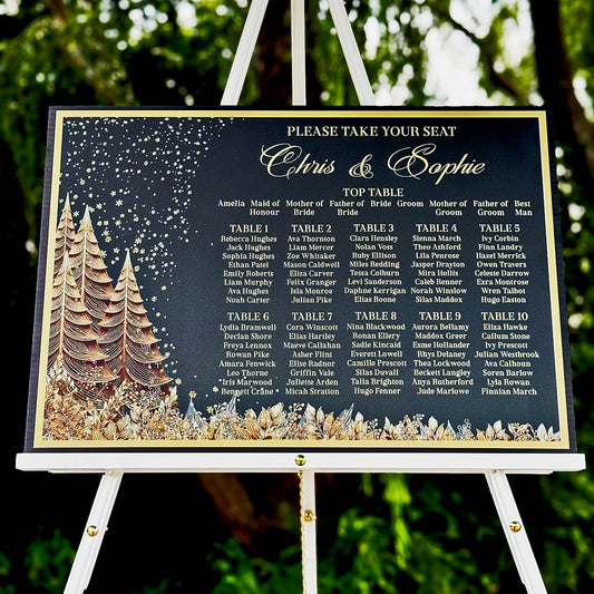 Wedding Table Plan Wonderland