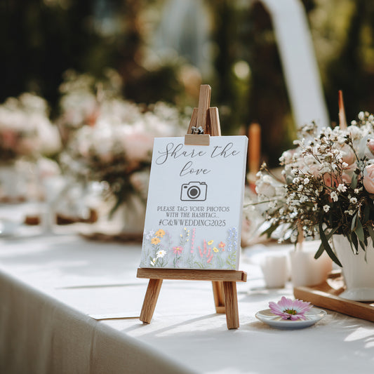 Wild Flowers Photo QR Code