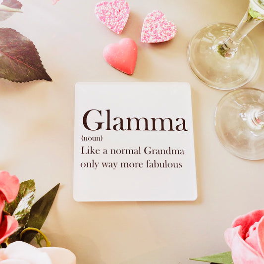 Glamma' Coaster Gift