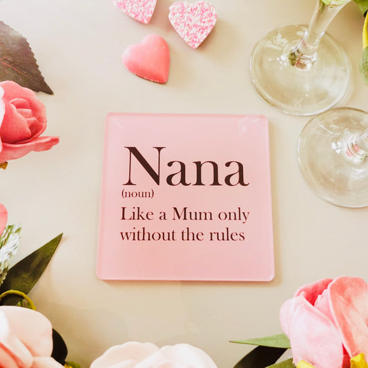 Nana Definition' Coaster Gift
