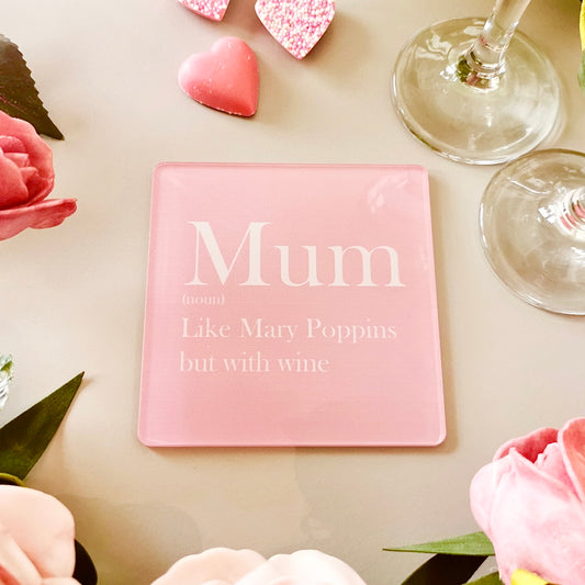 Mum Definition' Coaster Gift