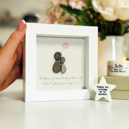 Personalised Teacher Pebble Picture