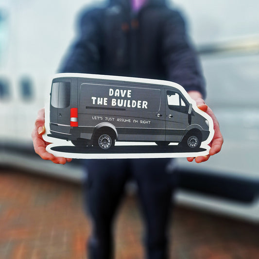 Personalised Tradie Van Sign