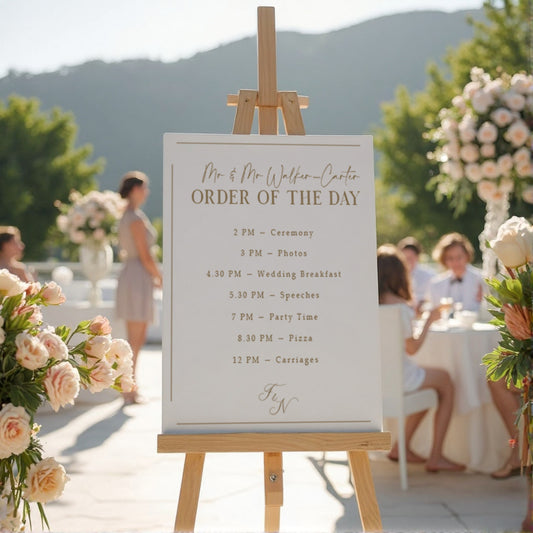 Wedding 'order of the day' Riviera