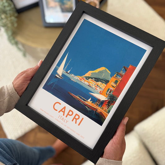 Personalised Holiday destination print