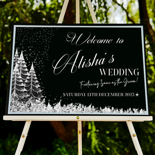 Wedding 'Featuring The Groom' Board Wonderland