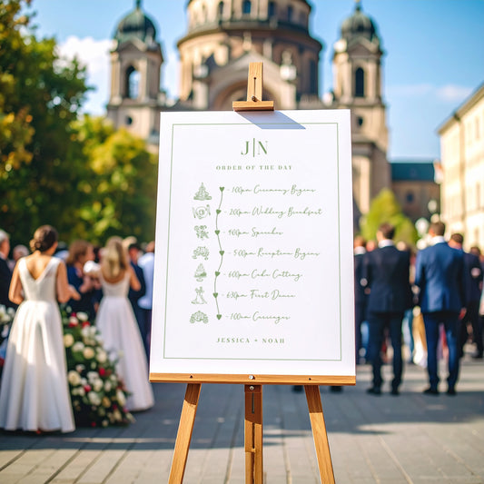 Wedding 'order of the day' Tuscany