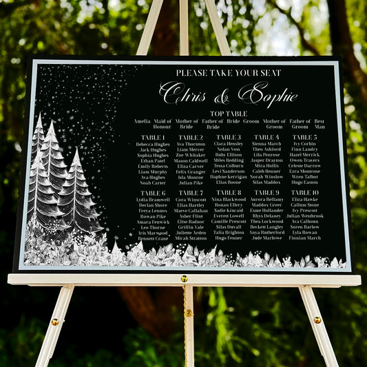 Wedding Table Plan Wonderland