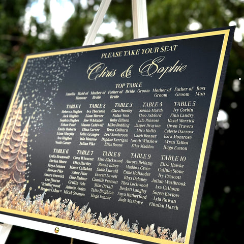 Wedding Table Plan Wonderland