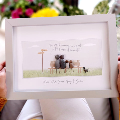 Simple Moments Personalised Pebble Picture Gift