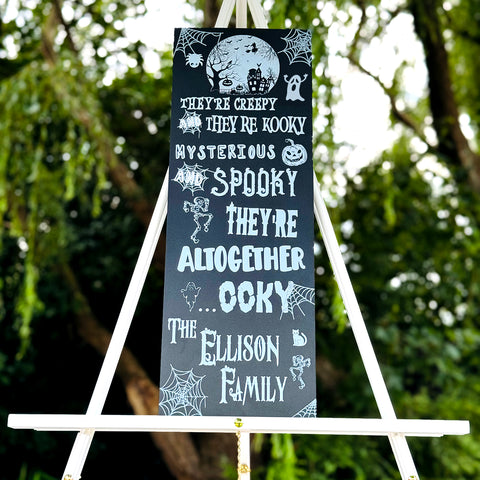 Spooky Kooky Sign