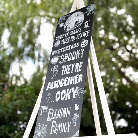 Spooky Kooky Sign