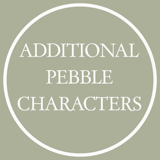 No. of pebble characters (If you wish to have dogs/cats in your picture please include these in the total number of pebble characters!)