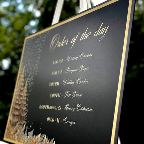Wedding 'order of the day' Wonderland