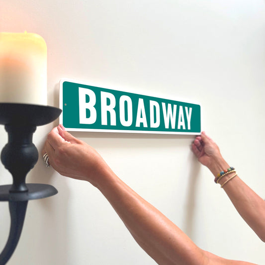 'Broadway' USA Street  Sign