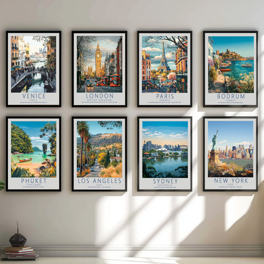 Personalised Holiday destination print