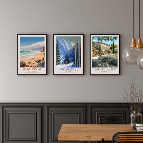 Personalised Holiday destination print