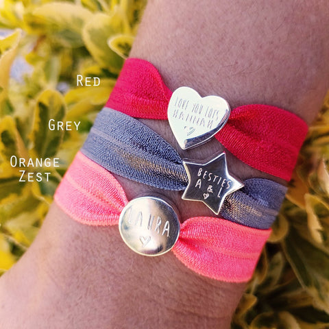 Mummy & Me Personalised Stretch Bracelets (Duo)