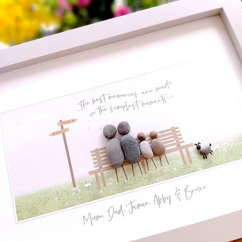 Simple Moments Personalised Pebble Picture Gift