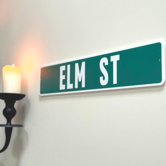 'Elm St' USA Street Sign