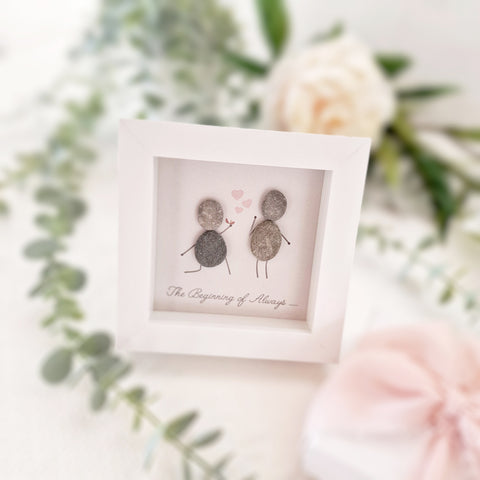 Engagement Pebble Picture