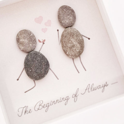 Engagement Pebble Picture