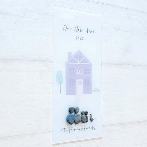 Personalised 'New Home' Pebblescape Gift