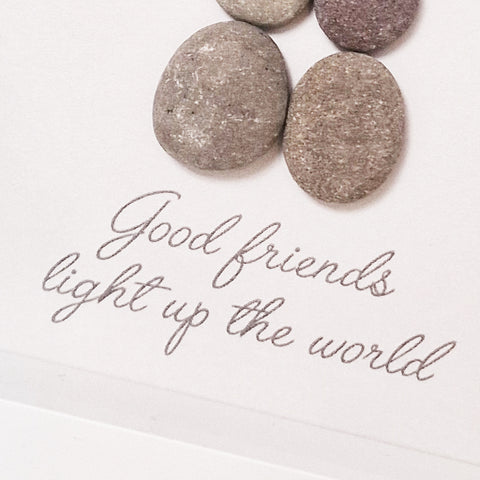 Good Friends Pebble Picture