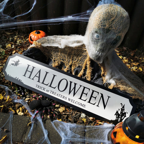 Personalised Halloween Street Sign