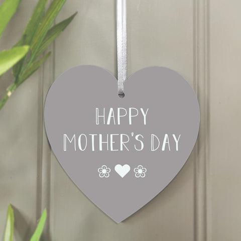 Happy Mother's Day' Hanging Heart Decoration