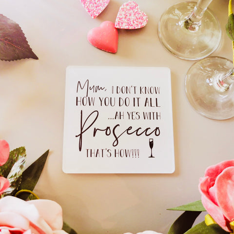 Prosecco' Coaster Gift