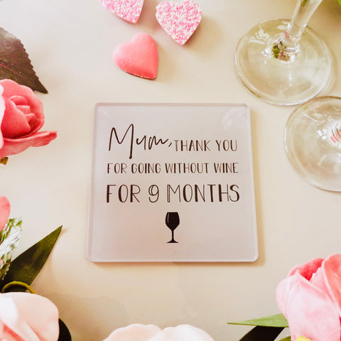 Without Wine' Coaster Gift