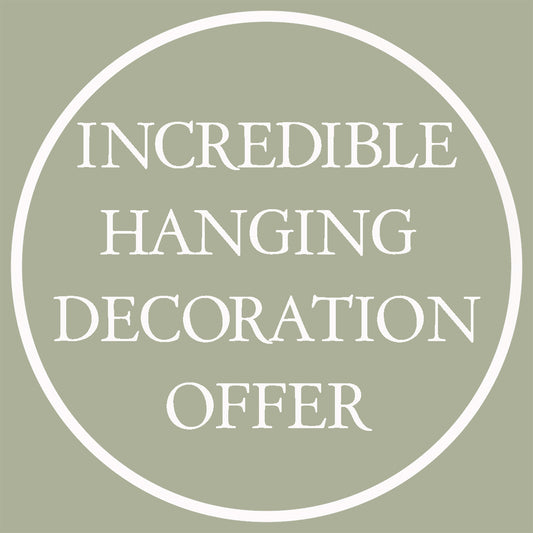 **INCREDIBLE OFFER** Buy a second decoration for just £6.95