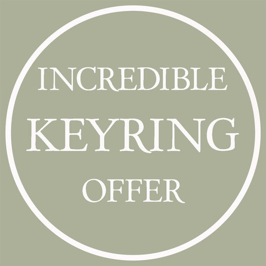 **INCREDIBLE OFFER**buy a second keyring for £7.95