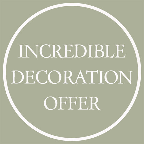 (+£21.95) **INCREDIBLE OFFER** DECORATION