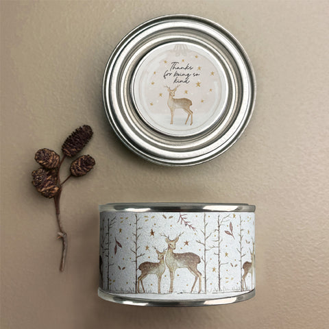 'Thanks for being so kind' Tin Candle