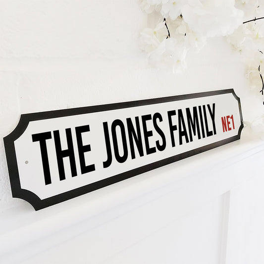 Personalised London Street Sign Gift