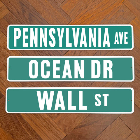 'ADHD Ave' USA Street Sign