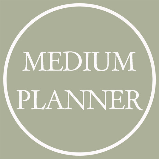 (£9) Medium Planner