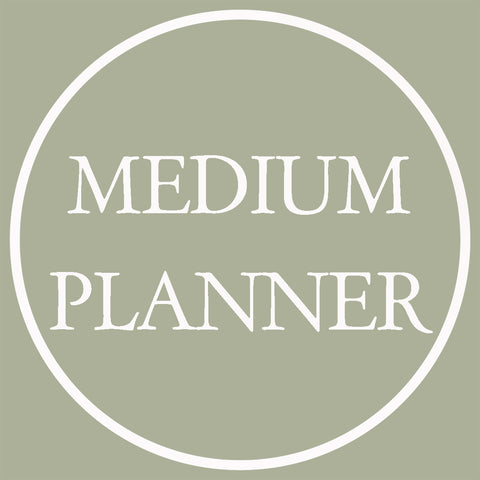 (£8) Medium Planner