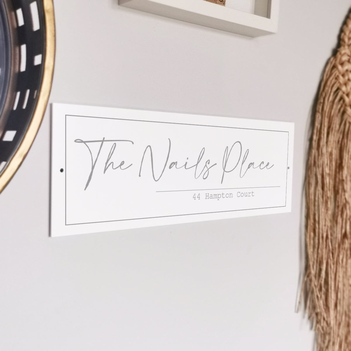 SALE ALERT: Personalised 'Elegance' Wall Sign Gift - Just £19.95 ...