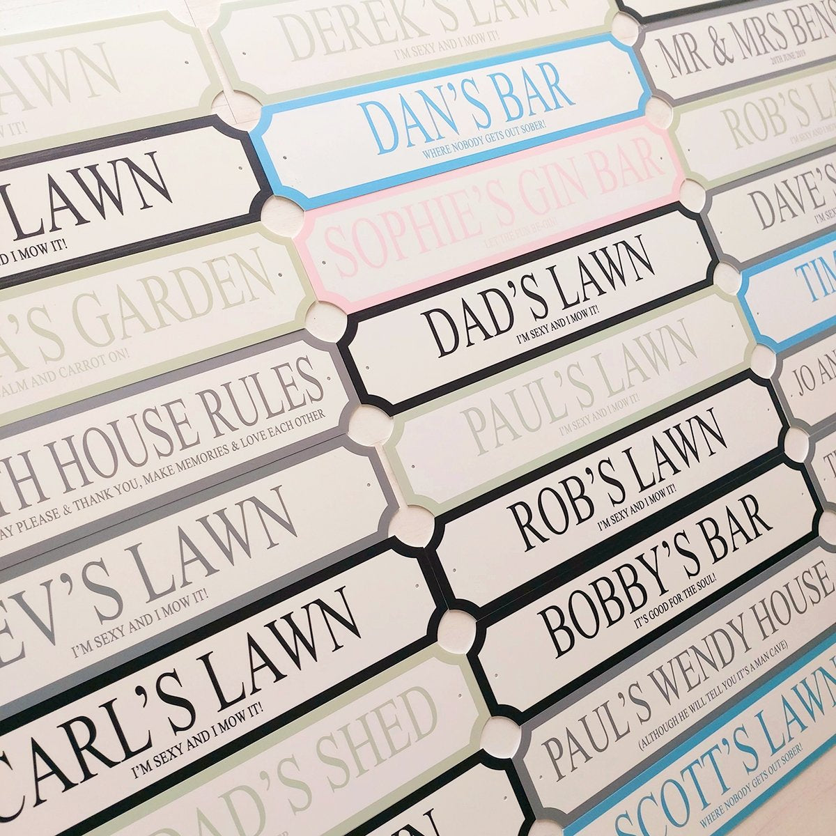 Personalised Pet Street Sign — No Need To Knock