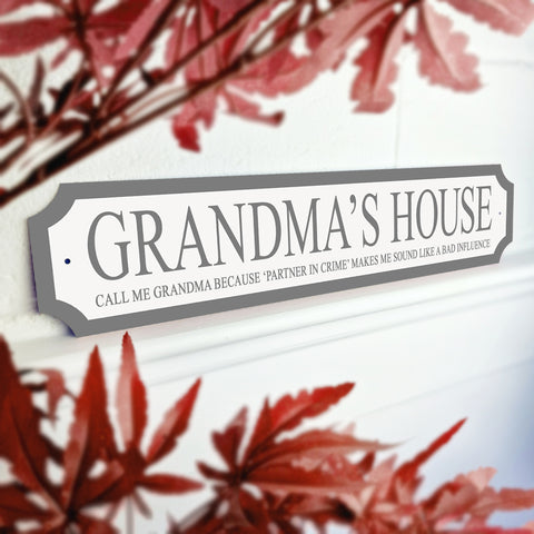 Personalised Mum/Nanny Street Sign - Mother's Day Gift