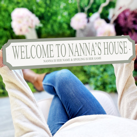 Personalised Mum/Nanny Street Sign - Mother's Day Gift