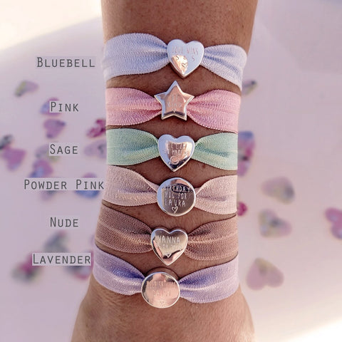 Bridesmaid' Personalised, Stretch Bracelet