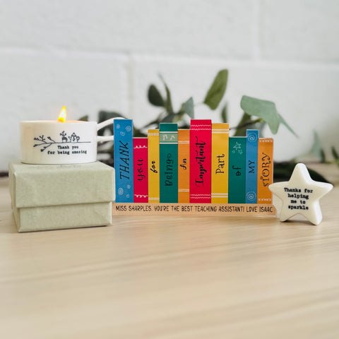 Personalised Teacher Bookshelf Bundle