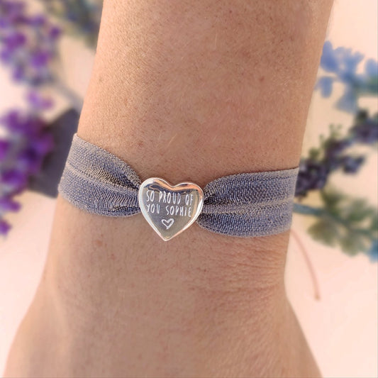 So Proud Of You Personalised Stretch Bracelet