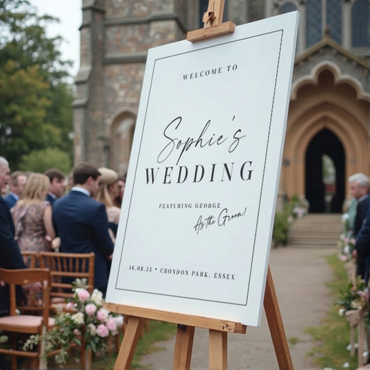 Tuscany Wedding 'Featuring The Groom' Board