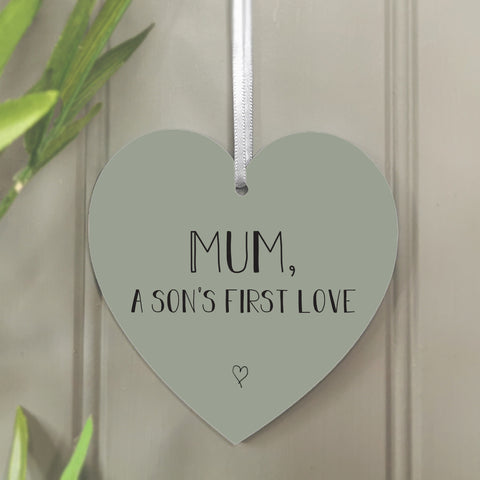 Son's First Love' Hanging Heart Decoration