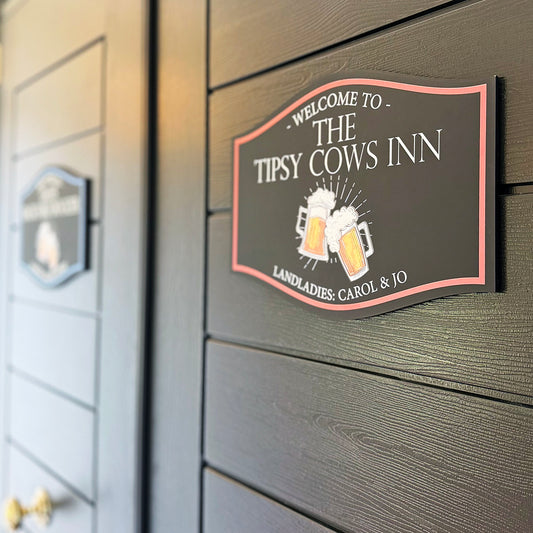 Personalised Acrylic 'Pub' Sign